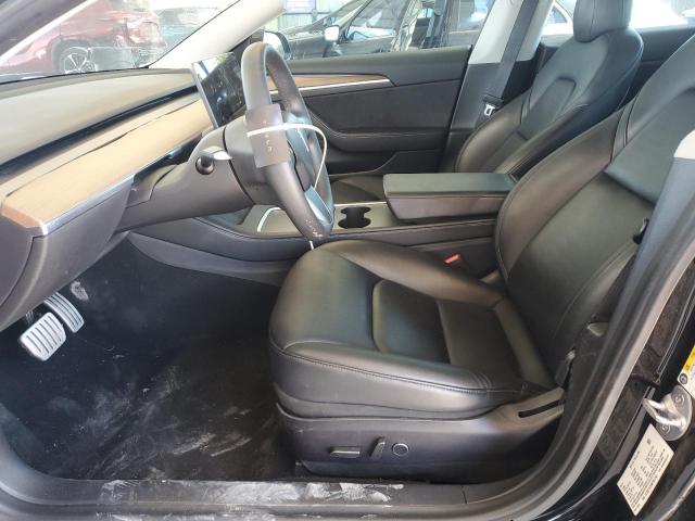 5YJ3E1EC5MF991792 - 2021 TESLA MODEL 3 BLACK photo 7