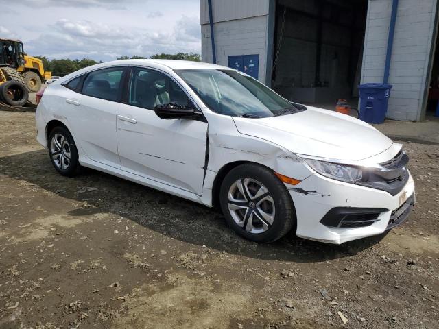 2HGFC2F51JH530198 - 2018 HONDA CIVIC LX WHITE photo 4