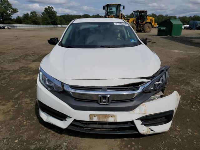 2HGFC2F51JH530198 - 2018 HONDA CIVIC LX WHITE photo 5