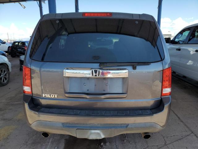 5FNYF3H53EB003776 - 2014 HONDA PILOT EXL CHARCOAL photo 6
