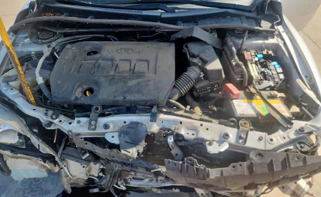 5YFBU4EE8DP148062 - 2013 TOYOTA COROLLA BASE Argent photo 11