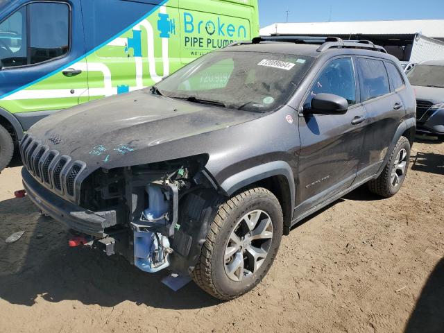1C4PJMBS3EW257708 - 2014 JEEP CHEROKEE TRAILHAWK Boz foto 1