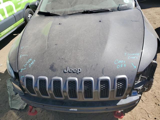 1C4PJMBS3EW257708 - 2014 JEEP CHEROKEE TRAILHAWK Boz foto 12