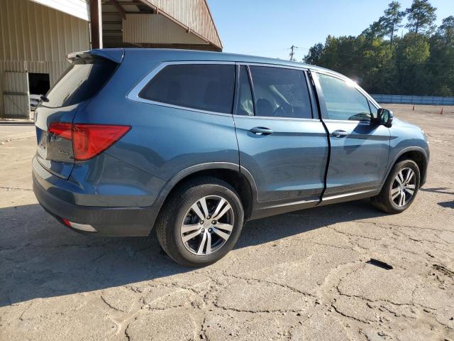 5FNYF5H54JB007616 - 2018 HONDA PILOT EXL BLUE photo 3