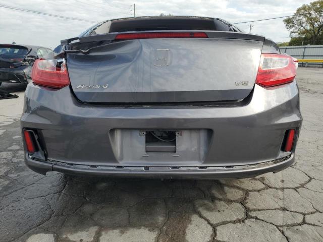 1HGCT2B85DA006431 - 2013 HONDA ACCORD EXL GRAY photo 6