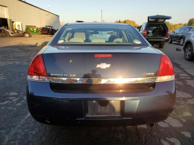 2G1WB55K379182782 - 2007 CHEVROLET IMPALA LS BLUE photo 6