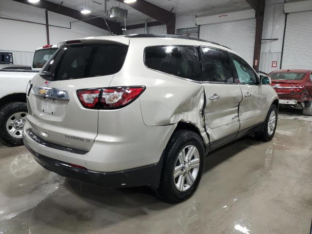 1GNKRGKD9DJ182957 - 2013 CHEVROLET TRAVERSE LT TAN photo 3