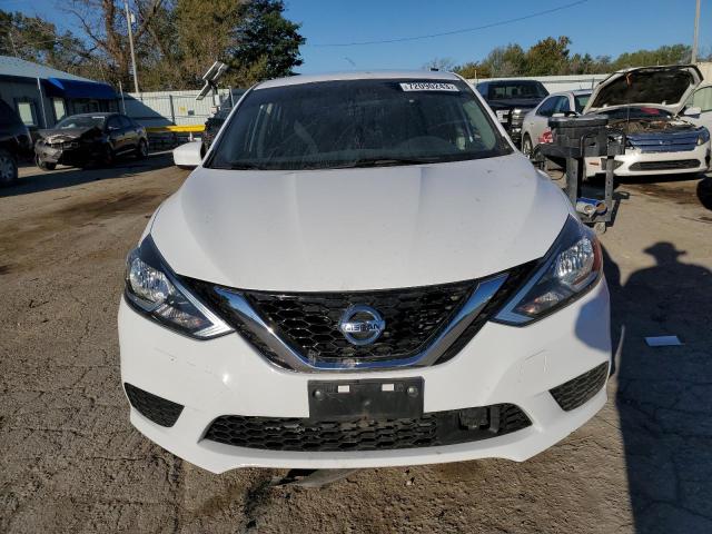 3N1AB7AP6KY348092 - 2019 NISSAN SENTRA S WHITE photo 5