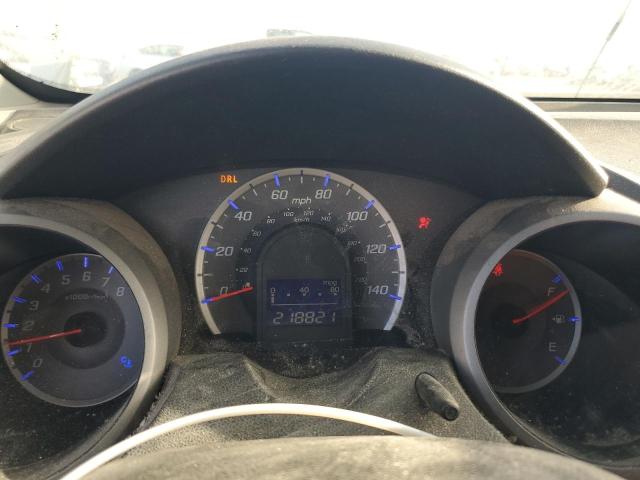 JHMGE8H25AS000231 - 2010 HONDA FIT WHITE photo 9