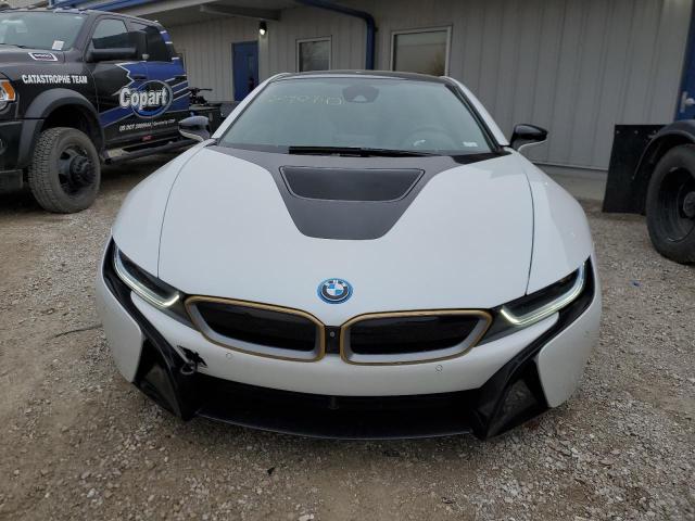 WBY2Z2C52FVX64976 - 2015 BMW I8 WHITE photo 5