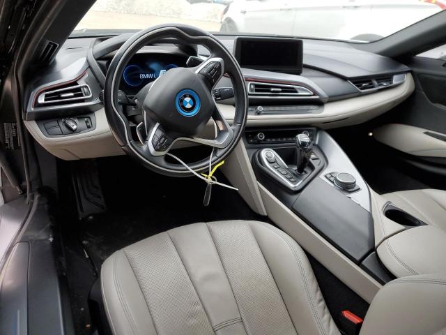 WBY2Z2C52FVX64976 - 2015 BMW I8 WHITE photo 8