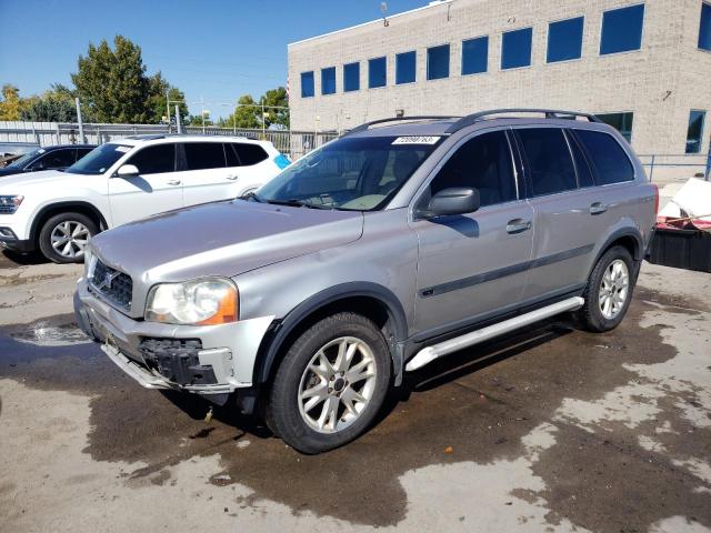 YV1CY59H841065832 - 2004 VOLVO XC90 SILVER photo 1