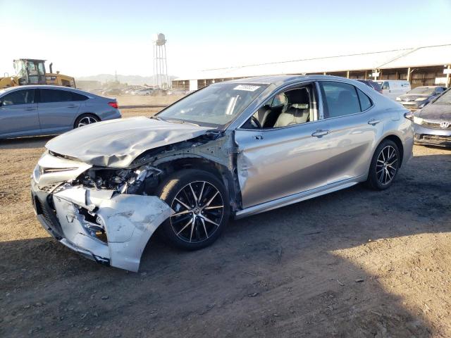 4T1G11AK3PU738357 - 2023 TOYOTA CAMRY SE NIGHT SHADE SILVER photo 1