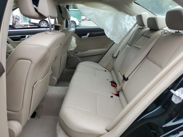 WDDGF8AB1EG192805 - 2014 MERCEDES-BENZ C 300 4MATIC BLACK photo 10