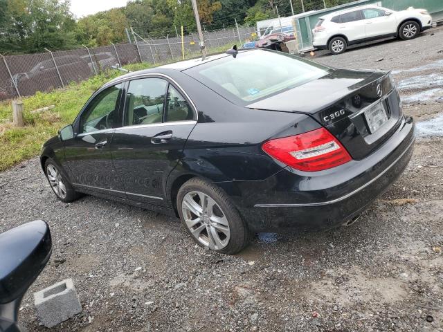 WDDGF8AB1EG192805 - 2014 MERCEDES-BENZ C 300 4MATIC BLACK photo 2
