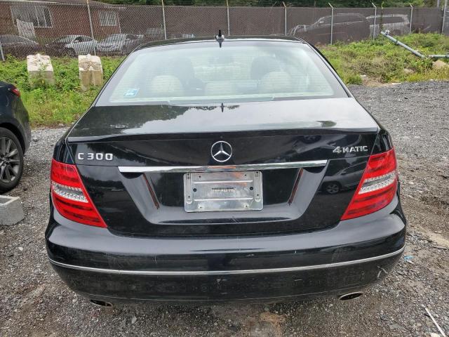 WDDGF8AB1EG192805 - 2014 MERCEDES-BENZ C 300 4MATIC BLACK photo 6
