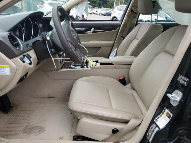 WDDGF8AB1EG192805 - 2014 MERCEDES-BENZ C 300 4MATIC BLACK photo 7