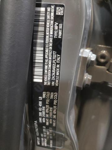 ZACNJBAB2LPL70277 - 2020 JEEP RENEGADE SPORT Մոխրագույն լուսանկար 14