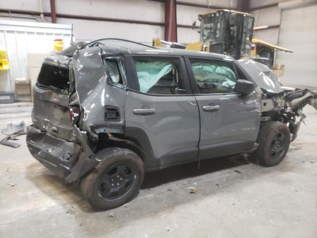 ZACNJBAB2LPL70277 - 2020 JEEP RENEGADE SPORT Մոխրագույն լուսանկար 3