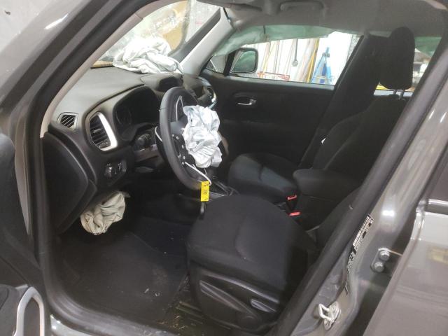 ZACNJBAB2LPL70277 - 2020 JEEP RENEGADE SPORT Մոխրագույն լուսանկար 7