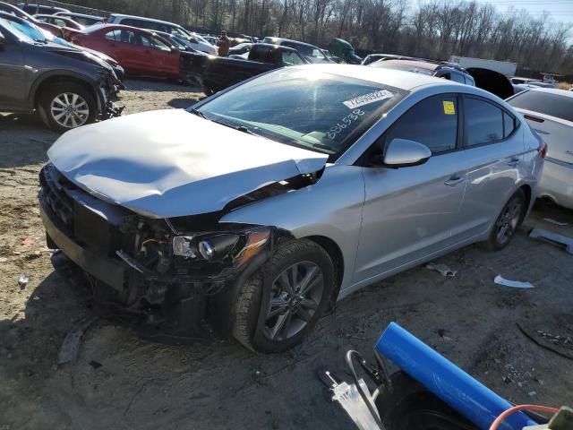 5NPD84LF2JH386538 - 2018 HYUNDAI ELANTRA SEL SILVER photo 1