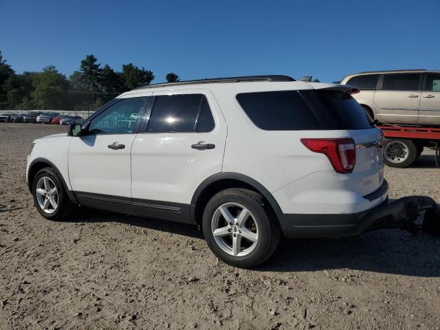 1FM5K7B8XJGA98468 - 2018 FORD EXPLORER WHITE photo 2