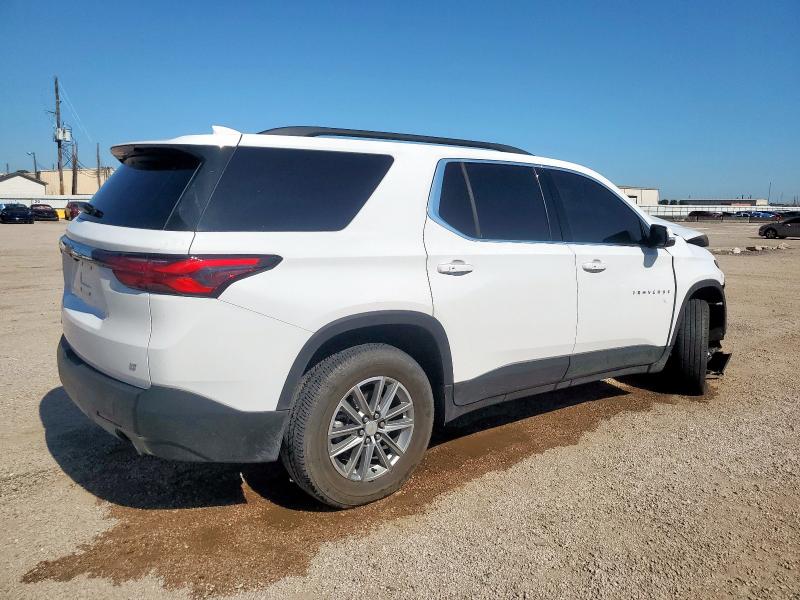 1GNEVGKW7PJ157084 - 2023 CHEVROLET TRAVERSE LT 白色 照片 3