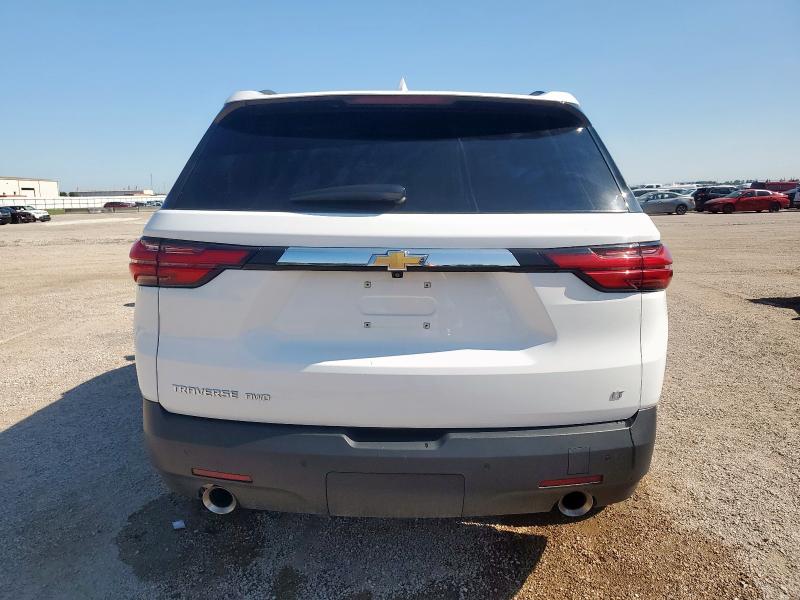 1GNEVGKW7PJ157084 - 2023 CHEVROLET TRAVERSE LT 白色 照片 6