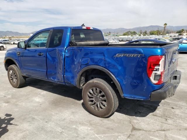 1FTER1EH0LLA38993 - 2020 FORD RANGER XL BLUE photo 2