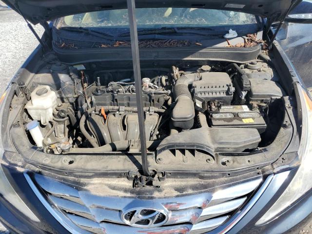 5NPEC4AC6DH687121 - 2013 HYUNDAI SONATA SE BLUE photo 11