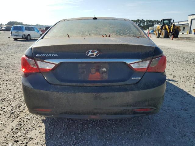 5NPEC4AC6DH687121 - 2013 HYUNDAI SONATA SE BLUE photo 6