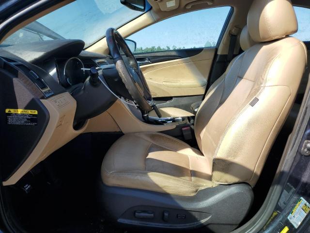 5NPEC4AC6DH687121 - 2013 HYUNDAI SONATA SE BLUE photo 7