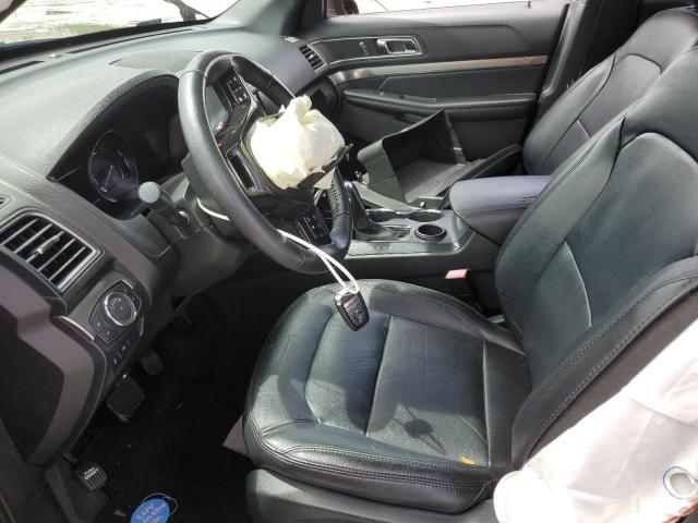 1FM5K7D83JGC12372 - 2018 FORD EXPLORER XLT Կարմիր լուսանկար 7