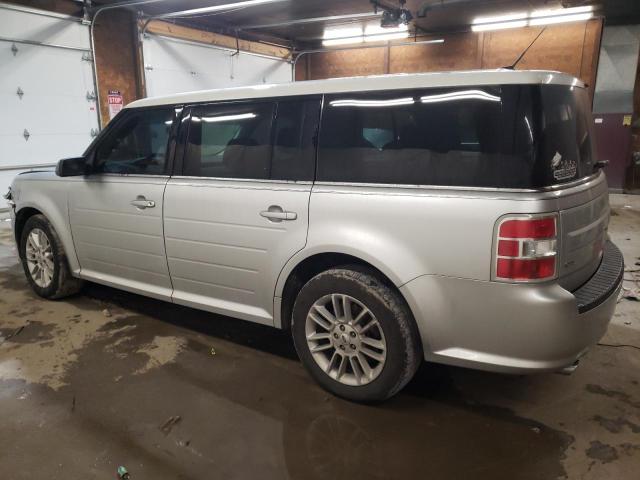 2FMGK5C83DBD00137 - 2013 FORD FLEX SEL SILVER photo 2