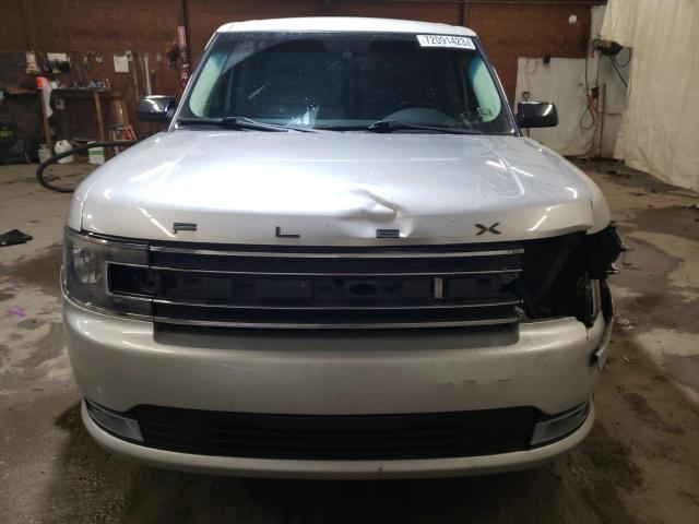 2FMGK5C83DBD00137 - 2013 FORD FLEX SEL SILVER photo 5