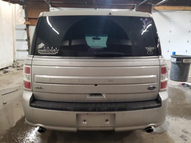 2FMGK5C83DBD00137 - 2013 FORD FLEX SEL SILVER photo 6