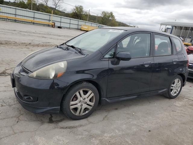 JHMGD38607S023109 - 2007 HONDA FIT S 黑色 照片 1
