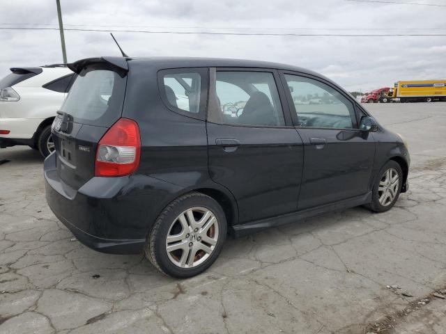 JHMGD38607S023109 - 2007 HONDA FIT S 黑色 照片 3