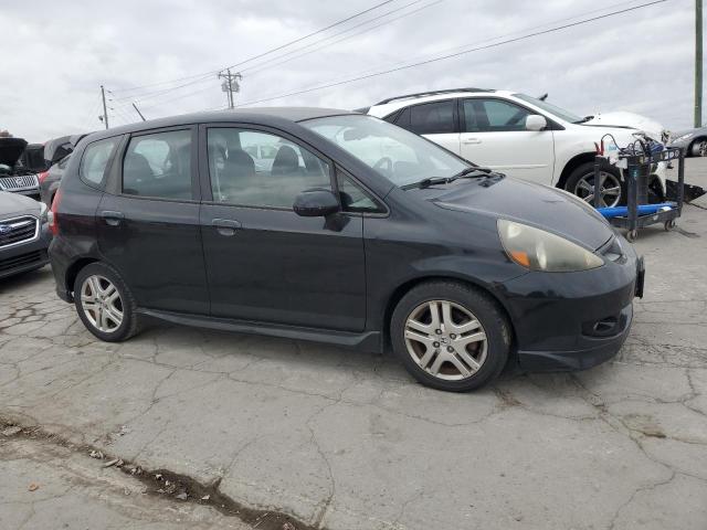 JHMGD38607S023109 - 2007 HONDA FIT S 黑色 照片 4