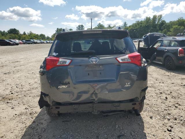 JTMBFREVXFD149808 - 2015 TOYOTA RAV4 LE GRAY photo 6