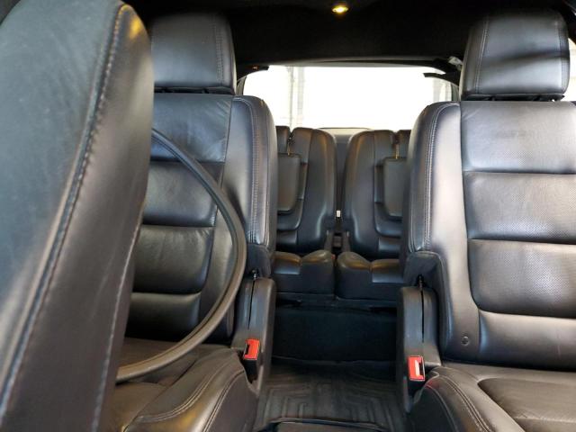 1FM5K8F82EGB30027 - 2014 FORD EXPLORER LIMITED BLACK photo 10
