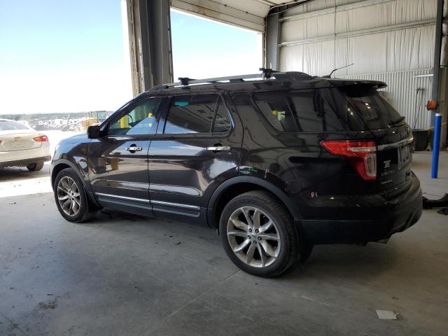 1FM5K8F82EGB30027 - 2014 FORD EXPLORER LIMITED BLACK photo 2