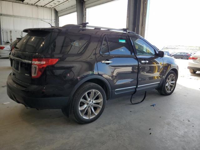 1FM5K8F82EGB30027 - 2014 FORD EXPLORER LIMITED BLACK photo 3
