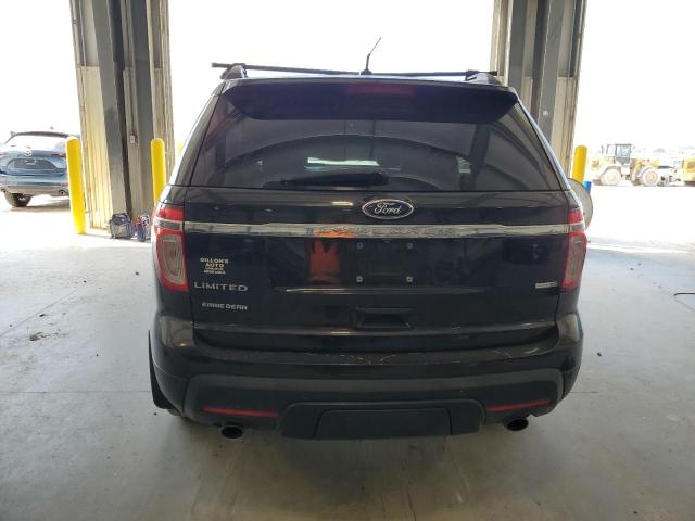 1FM5K8F82EGB30027 - 2014 FORD EXPLORER LIMITED BLACK photo 6