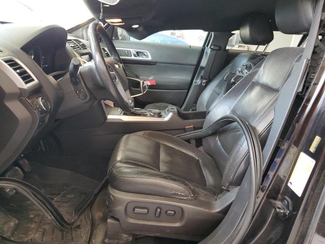1FM5K8F82EGB30027 - 2014 FORD EXPLORER LIMITED BLACK photo 7