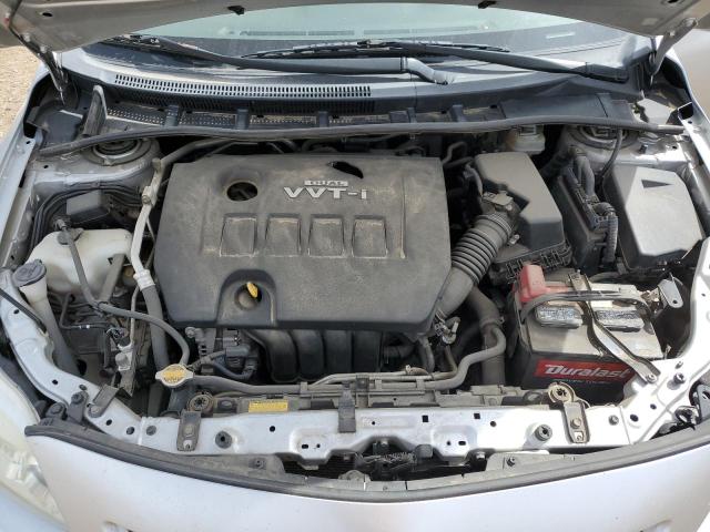 JTDBL40E99J046436 - 2009 TOYOTA COROLLA BASE SILVER photo 11