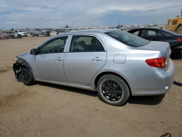 JTDBL40E99J046436 - 2009 TOYOTA COROLLA BASE SILVER photo 2