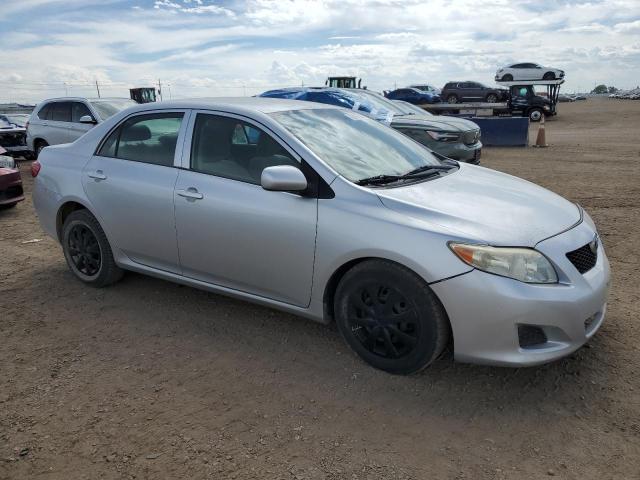 JTDBL40E99J046436 - 2009 TOYOTA COROLLA BASE SILVER photo 4