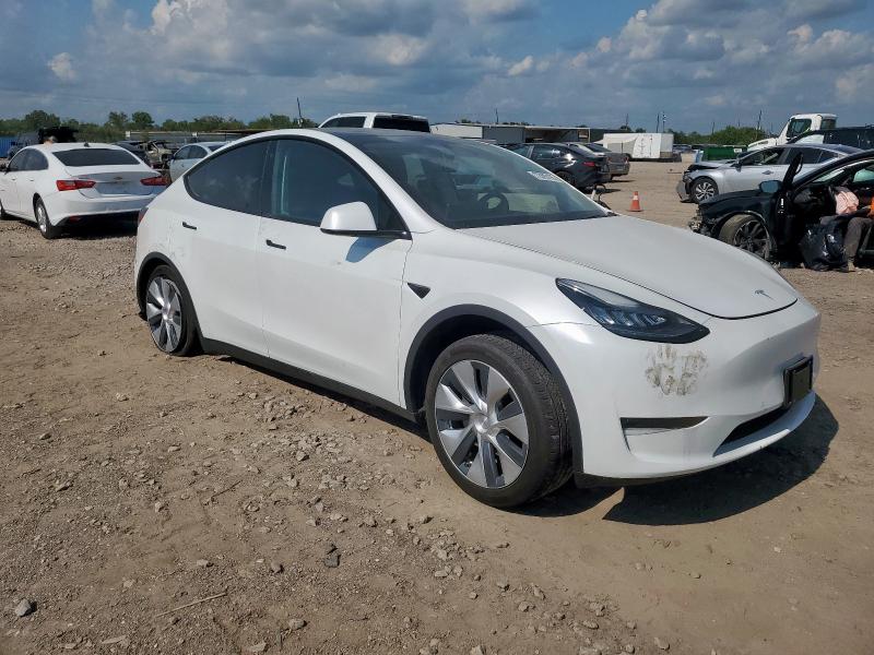 5YJYGDEE5LF045161 - 2020 TESLA MODEL Y 白色 照片 4