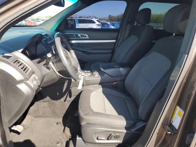 1FM5K8D80GGB66076 - 2016 FORD EXPLORER XLT BROWN photo 7